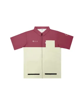 Clope Wine & Ivory Traditional Barber Jacket