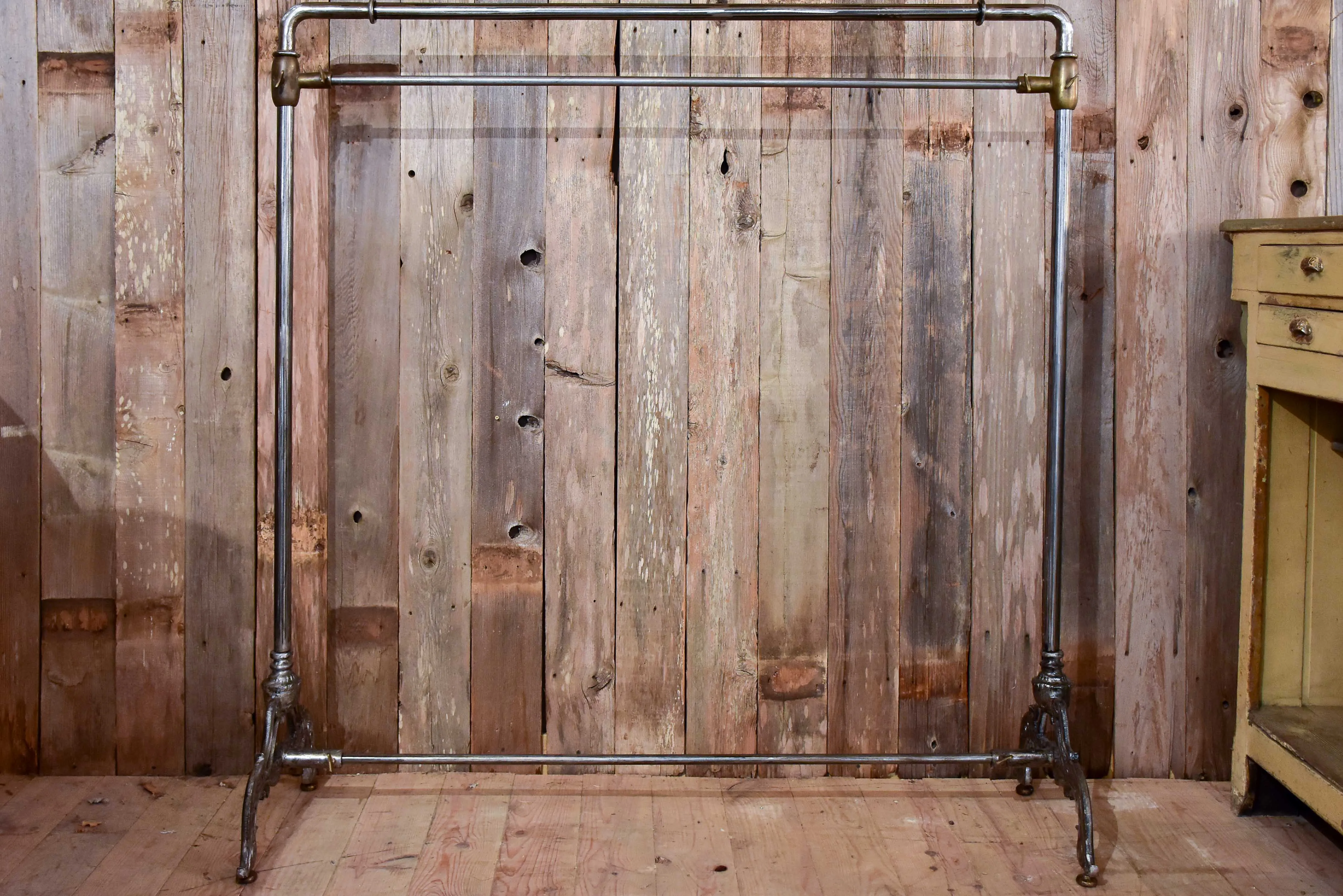 Clothes rack from a Parisian boutique