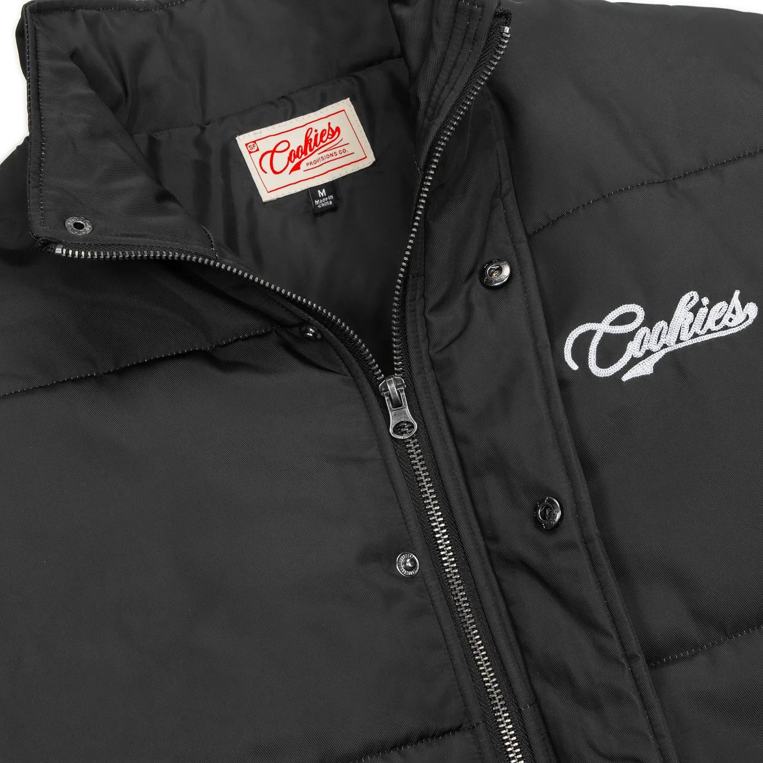 Cookies Yellowstone Solid Nylon Puffer Jacket