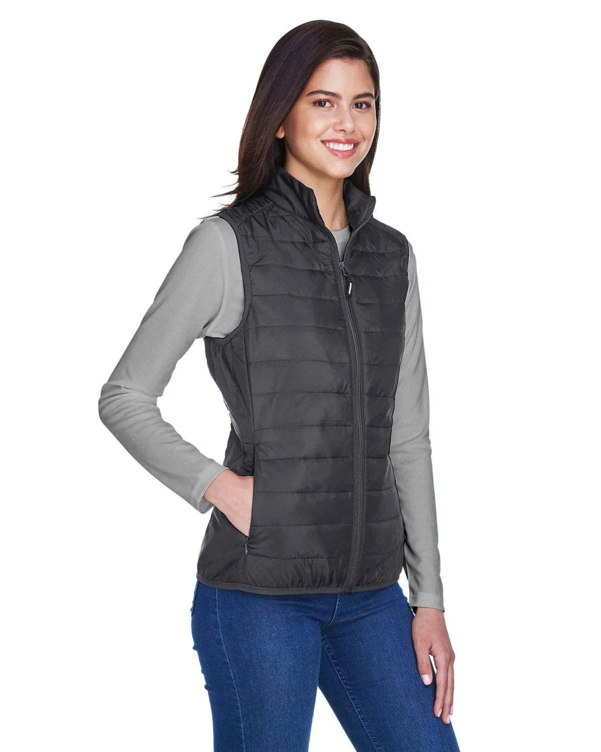 CORE365 Ladies' Prevail Packable Puffer Vest