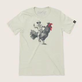 Cowboy Cool Rooster Roundup T-Shirt - T255