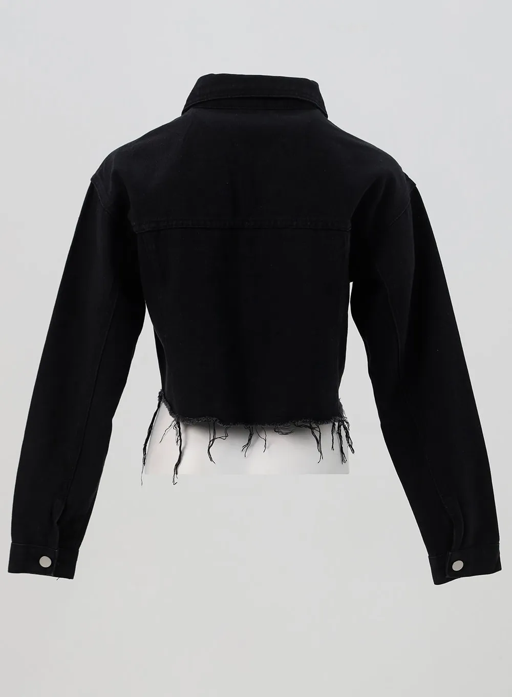 Crop Collar Jacket IS327