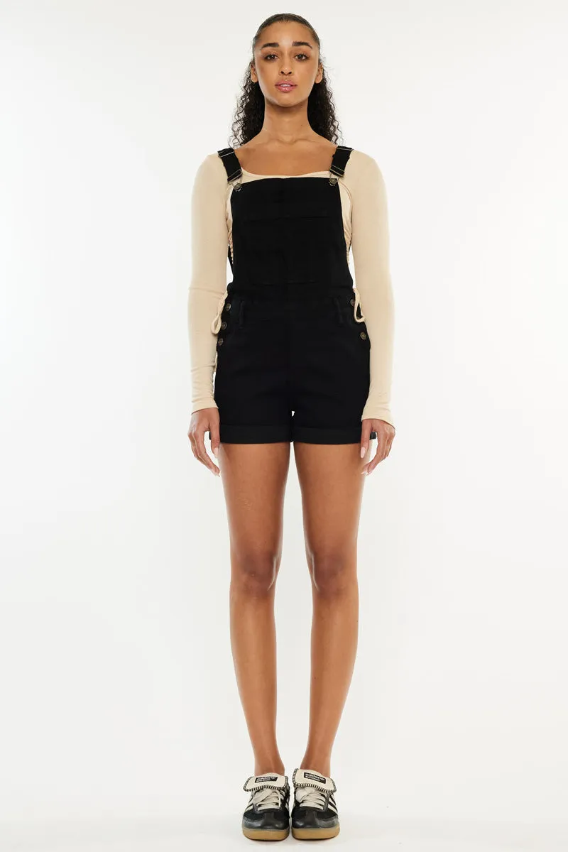 Dafne High Rise Overall Shorts