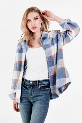 Dear John West Blue Plaid Jacket