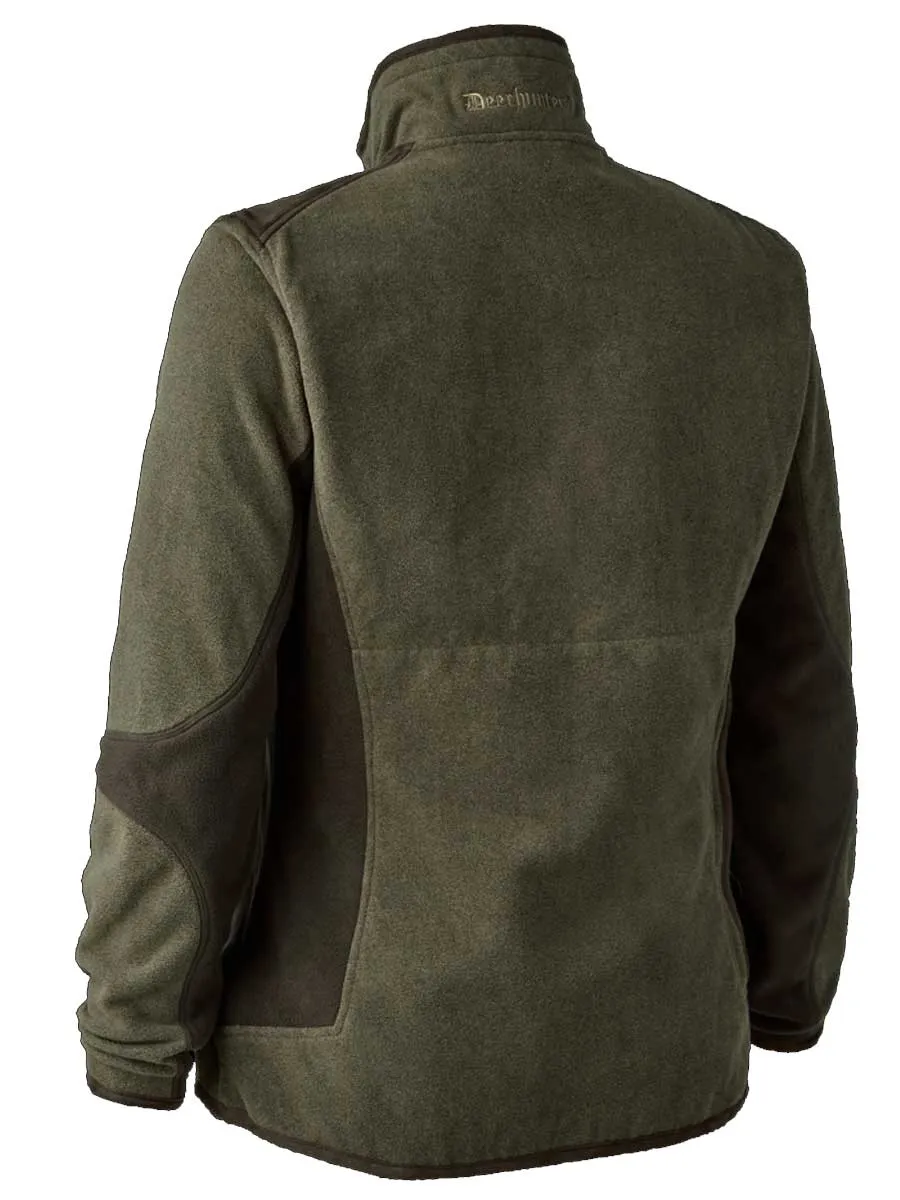 DEERHUNTER Lady Pam Bonded Fleece Jacket - Graphite Green