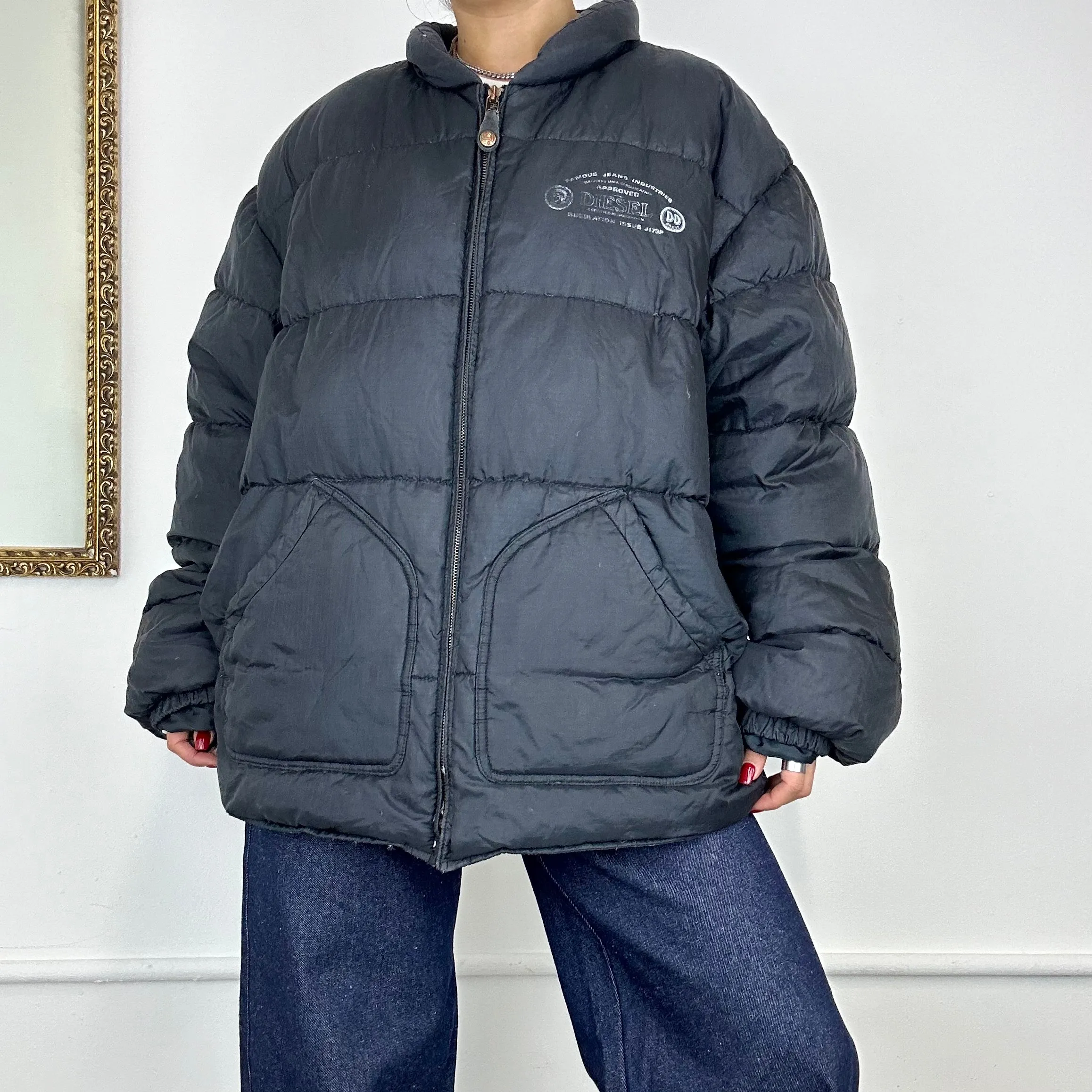 diesel puffer jacket