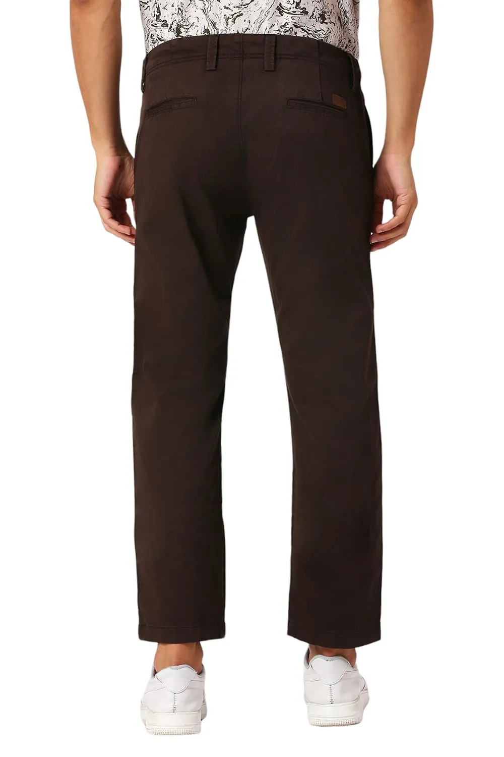 Drift Fit Corron Stretch Peach Twill Trousers