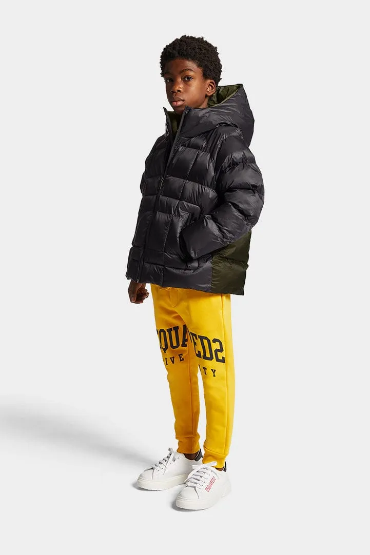 Dsquared2 Kids Puffer Jacket in Black