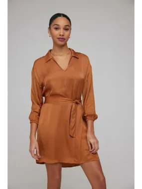 Elastic Waist Tunic Dress