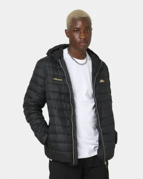 Ellesse Lombardy Padded Puffer Jacket Black/Gold