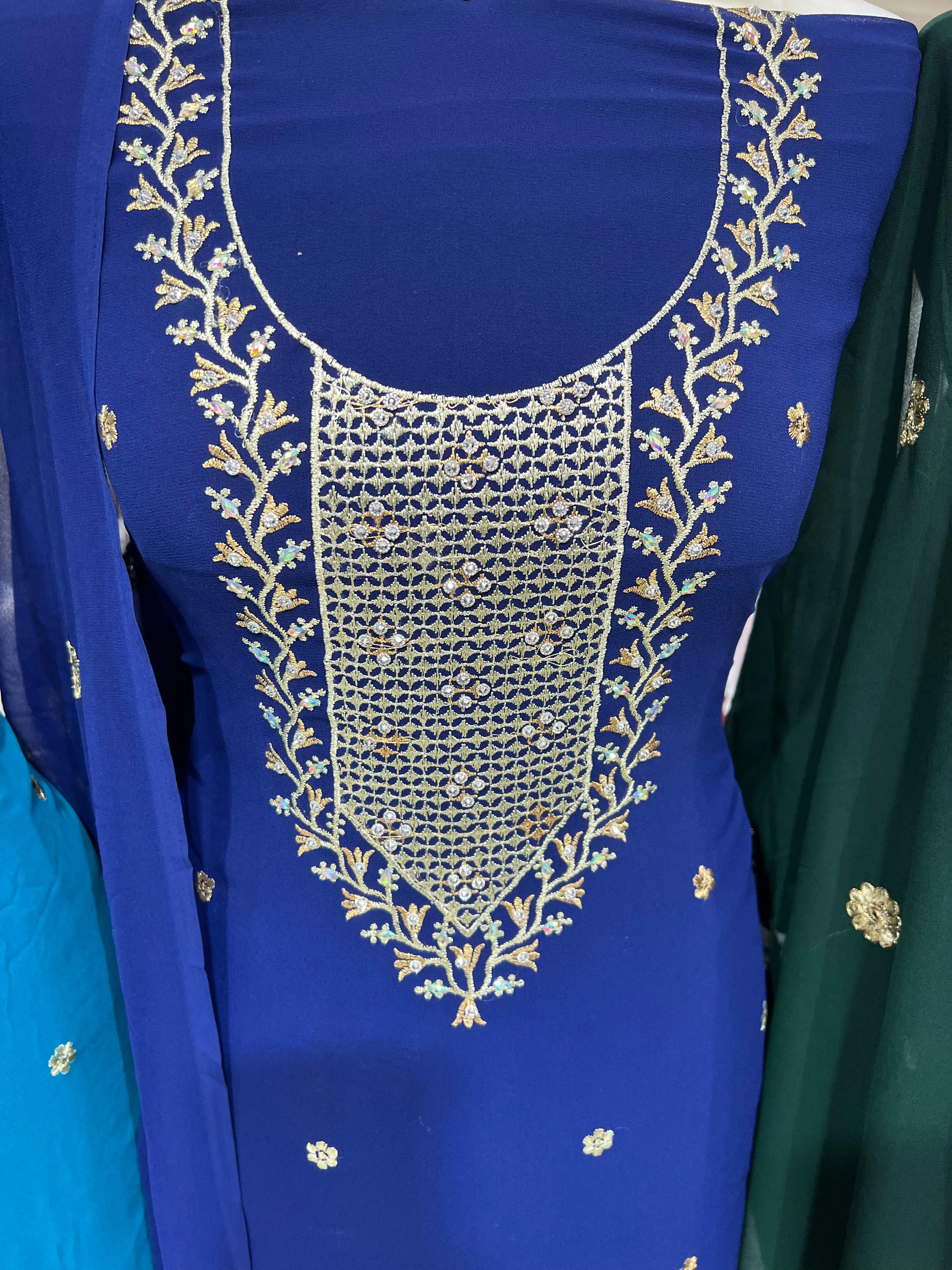 Embellished Georgette