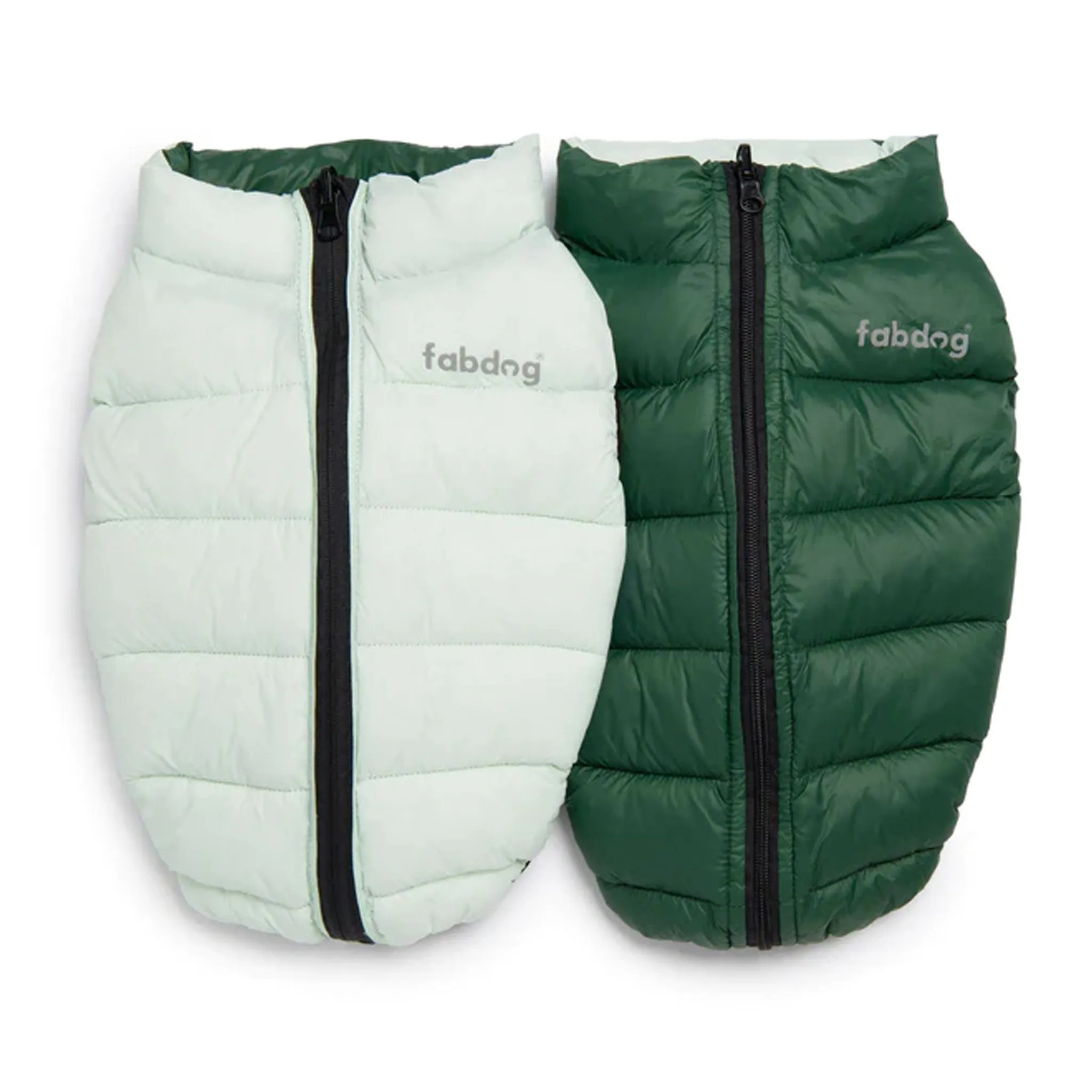 FabDog Reversible Pack n Go Puffer - Green