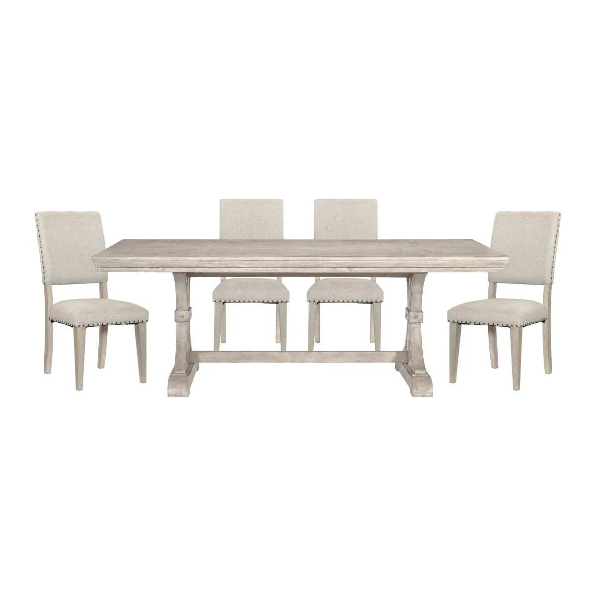 Fallon Collection 5 Piece Dining Set