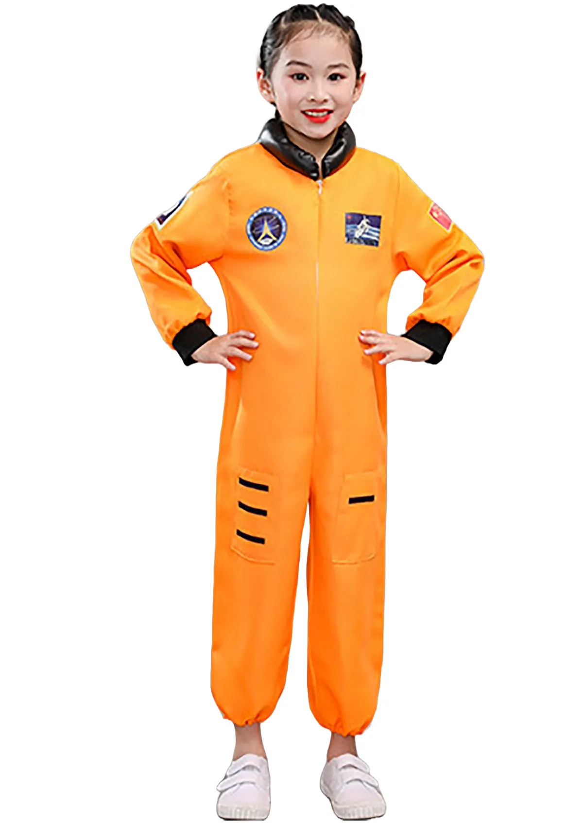 Fancydresswale Astronaut costume for kids- Orange