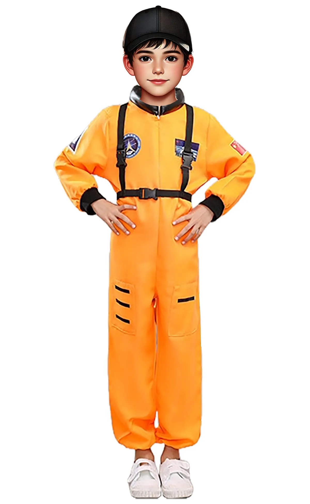 Fancydresswale Astronaut costume for kids- Orange