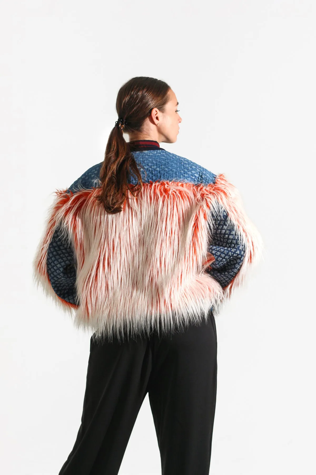 Faux-fur bomber MARABU