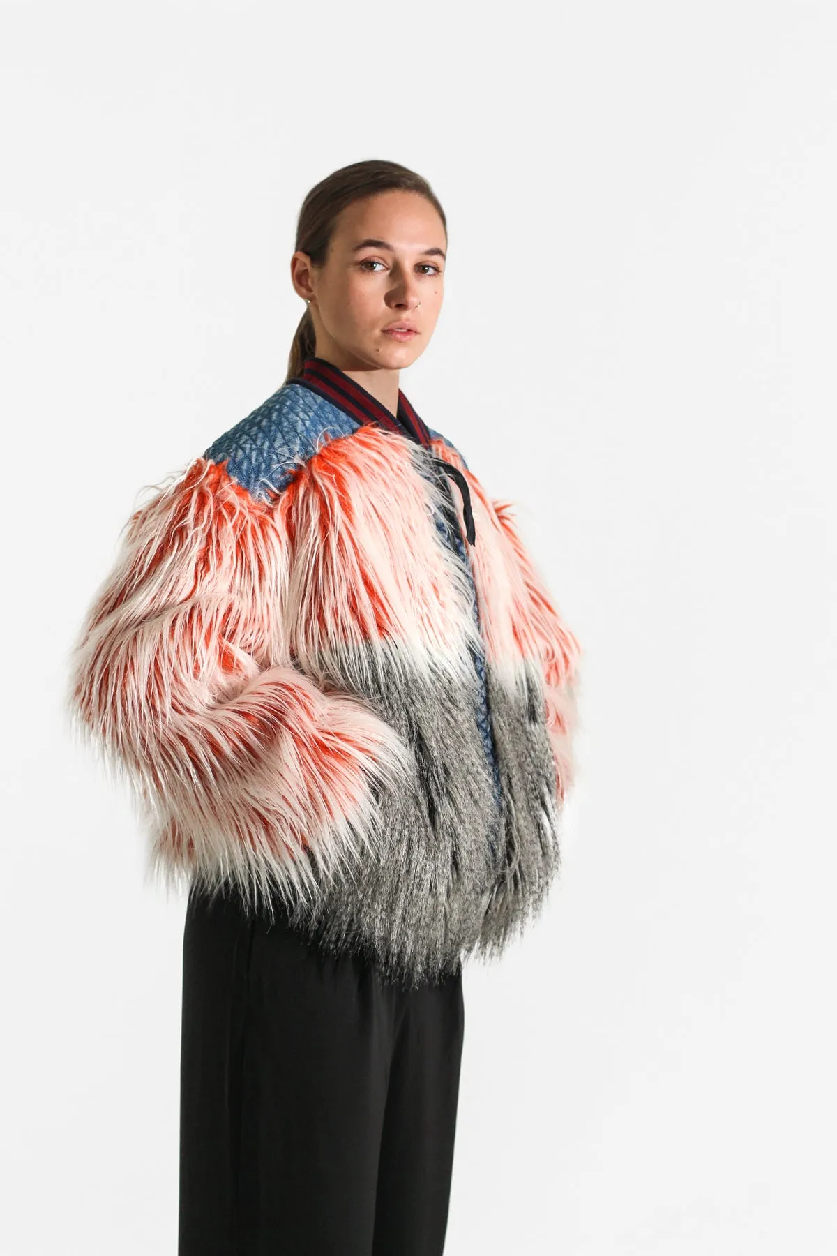 Faux-fur bomber MARABU