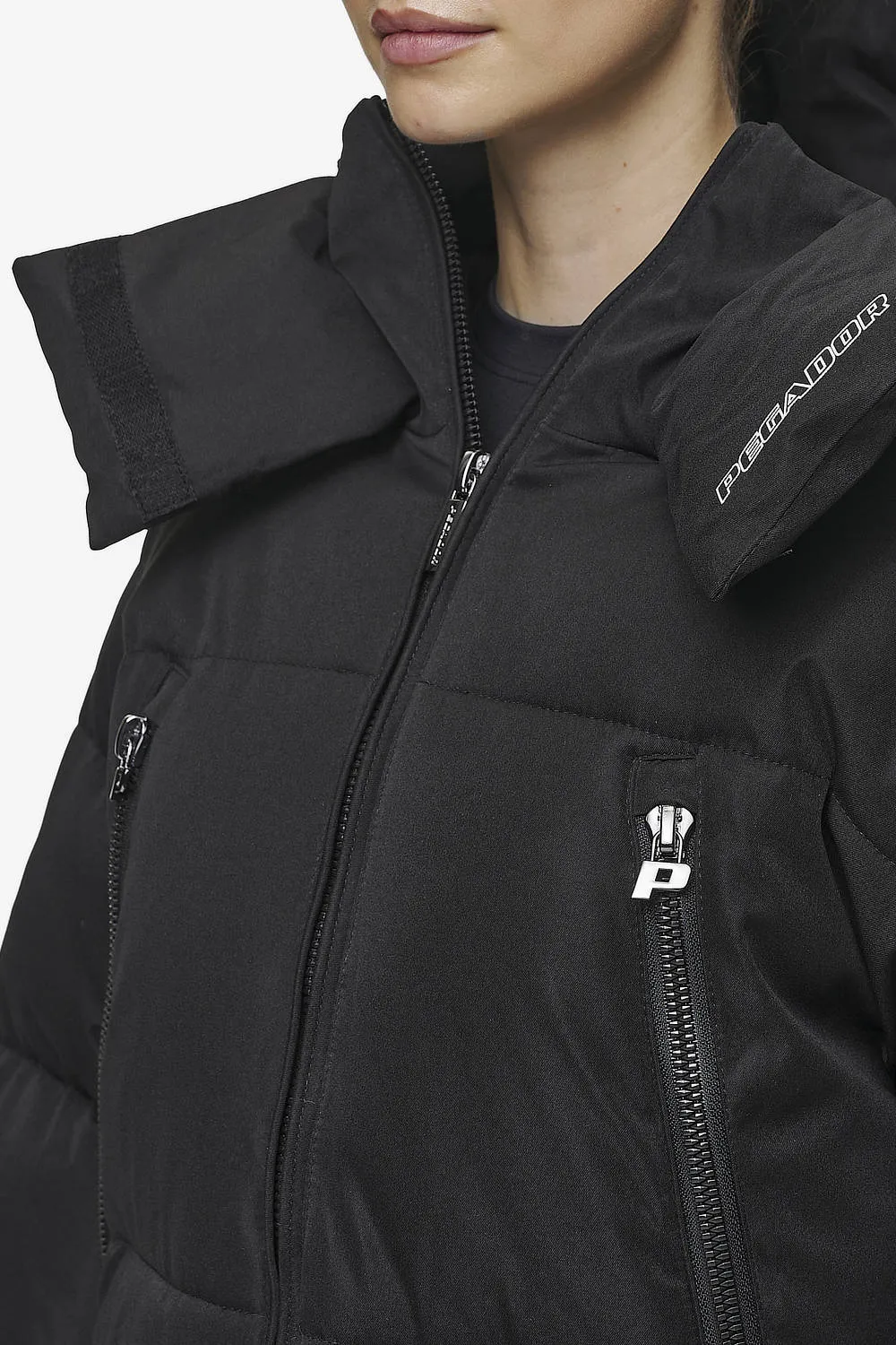 Fira Oversized Puffer Jacket Black