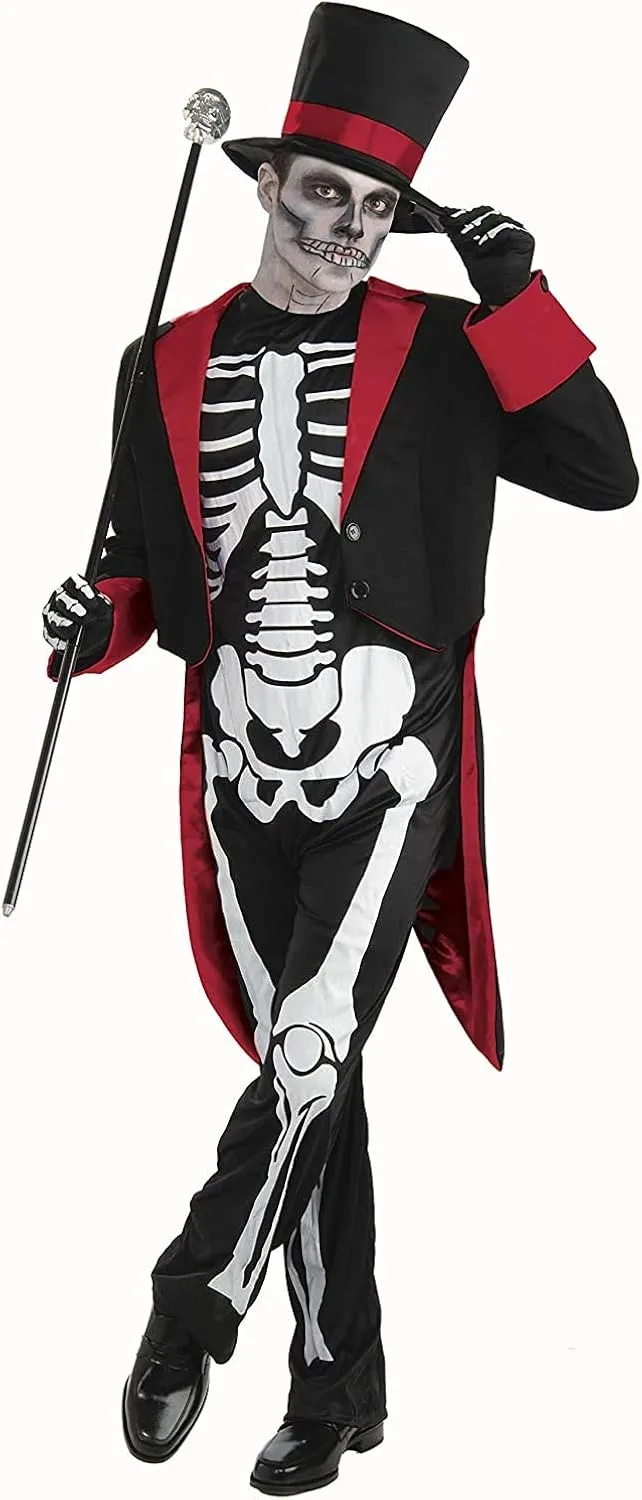 Forum Novelties Men's Mr. Bone Jangles Costume