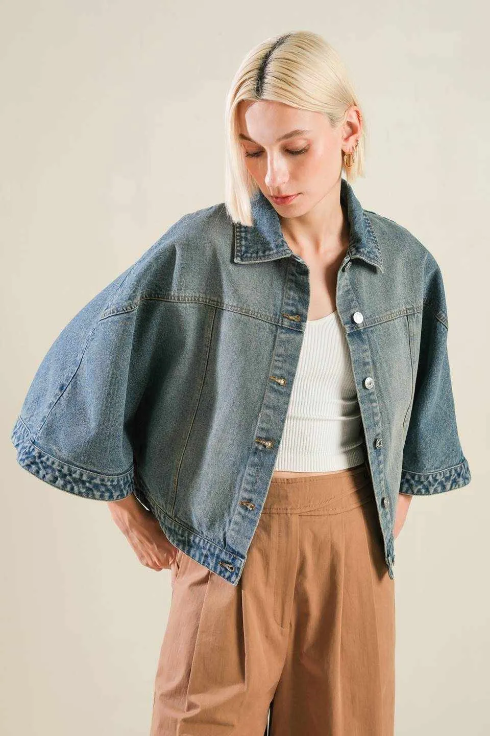 Free Flow Denim Jacket