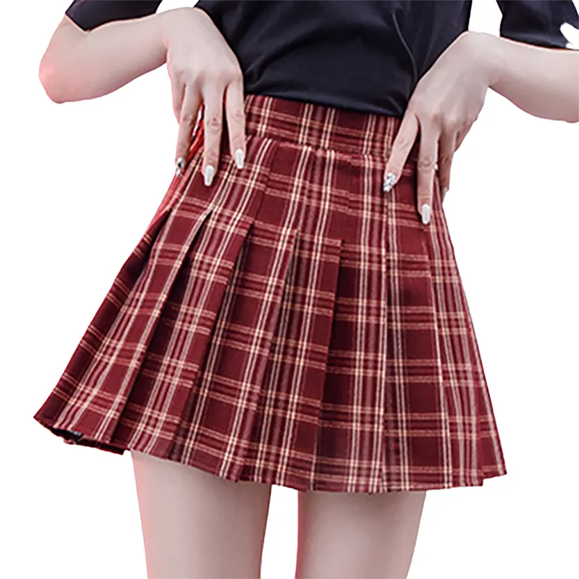 Funki Buys | Skirts | Women's Stretchy Flared Mini Skater Skirt