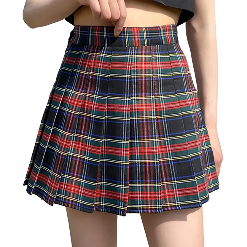 Funki Buys | Skirts | Women's Stretchy Flared Mini Skater Skirt