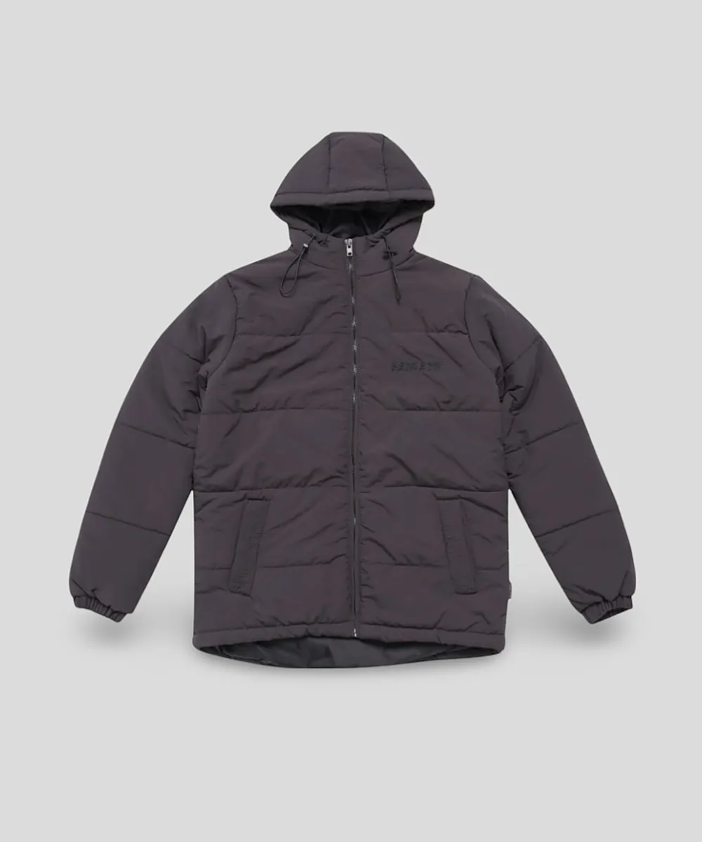 Henleys Overdrive Hooded Puffer (Coal)