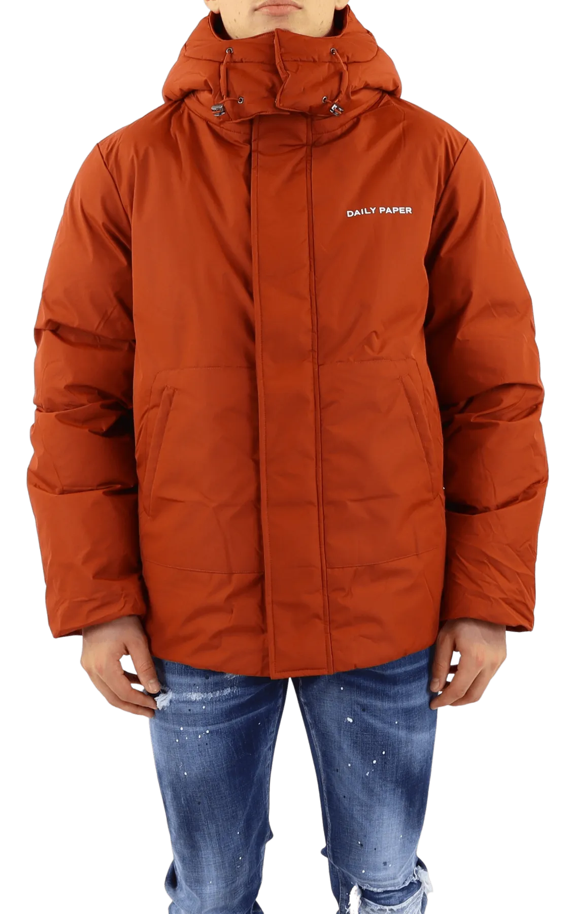 Heren Nuraz Puffer Jacket Rood