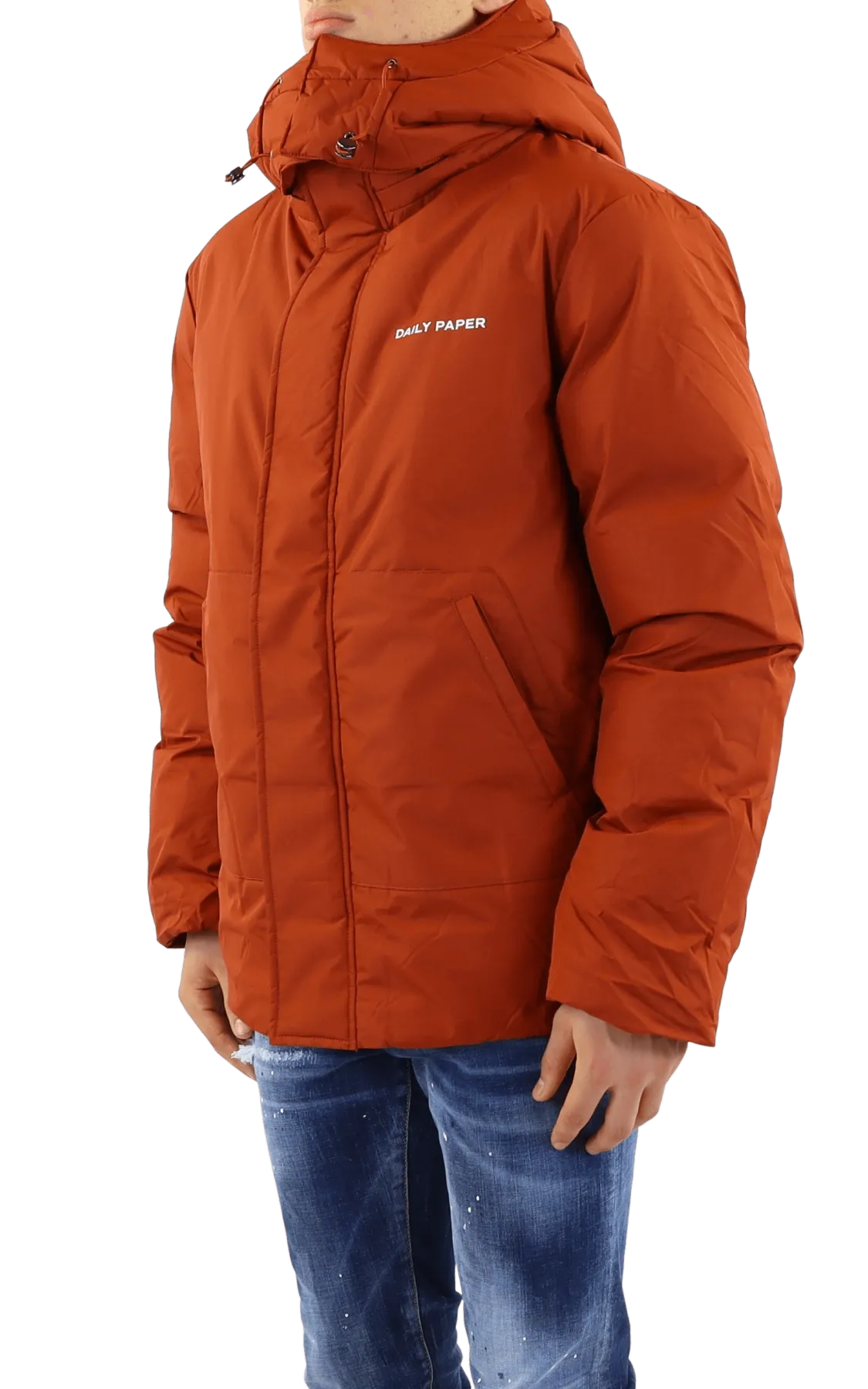 Heren Nuraz Puffer Jacket Rood