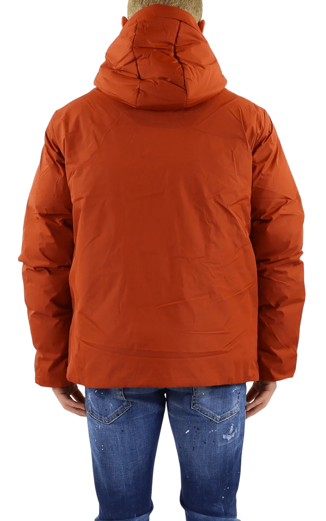 Heren Nuraz Puffer Jacket Rood