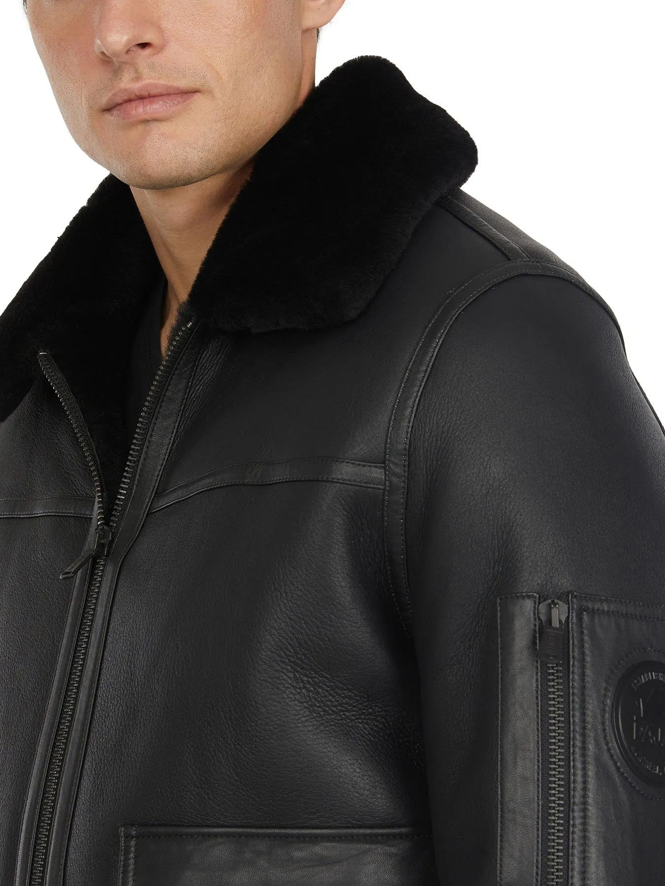 Heritage Aviator Men's Sheepskin Jacket