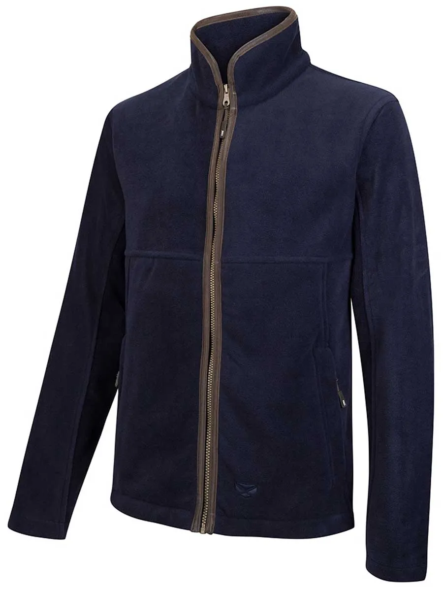 HOGGS OF FIFE Stenton Technical Fleece Jacket - Mens - Midnight Navy