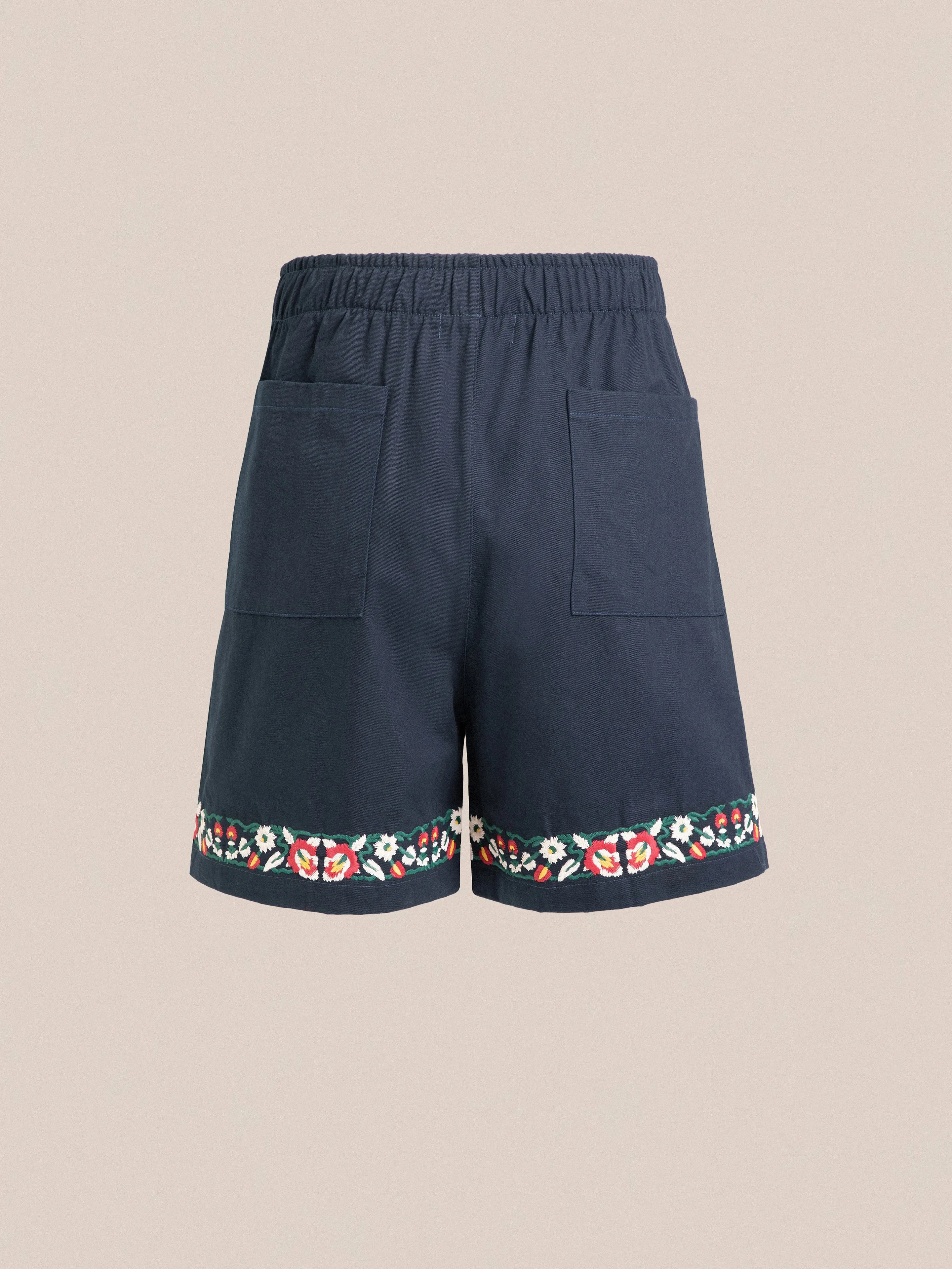 Horse Equine Twill Shorts