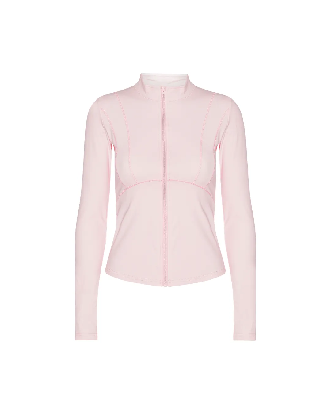 Hyper Zip Blouse - Soft Pink