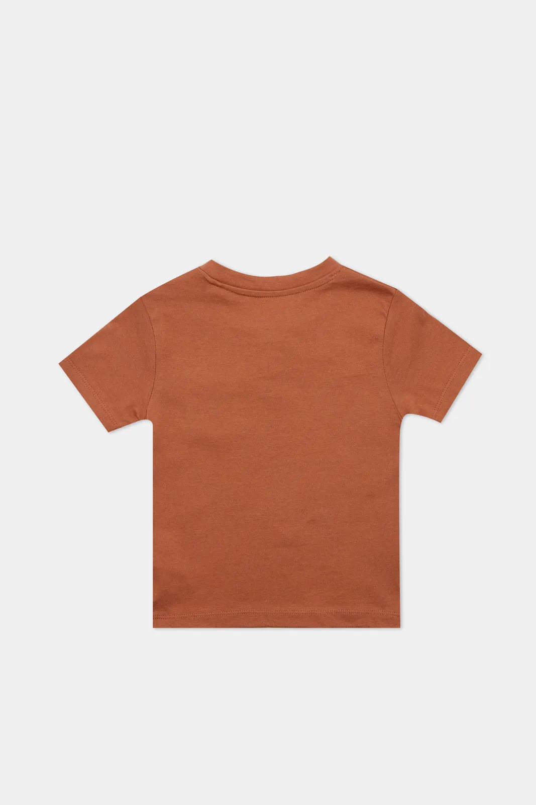 Infant Boys Tan Pocket Henley