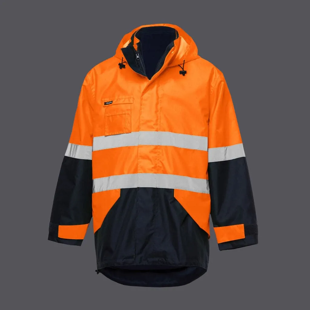 KingGee 4 In 1 Waterproof Wet Weather Jacket K55300