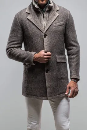 Leon Knit Jacket in Ice