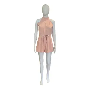 Leylah Romper | Pale Pink