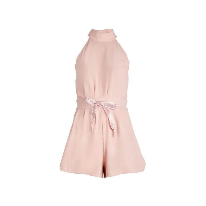 Leylah Romper | Pale Pink