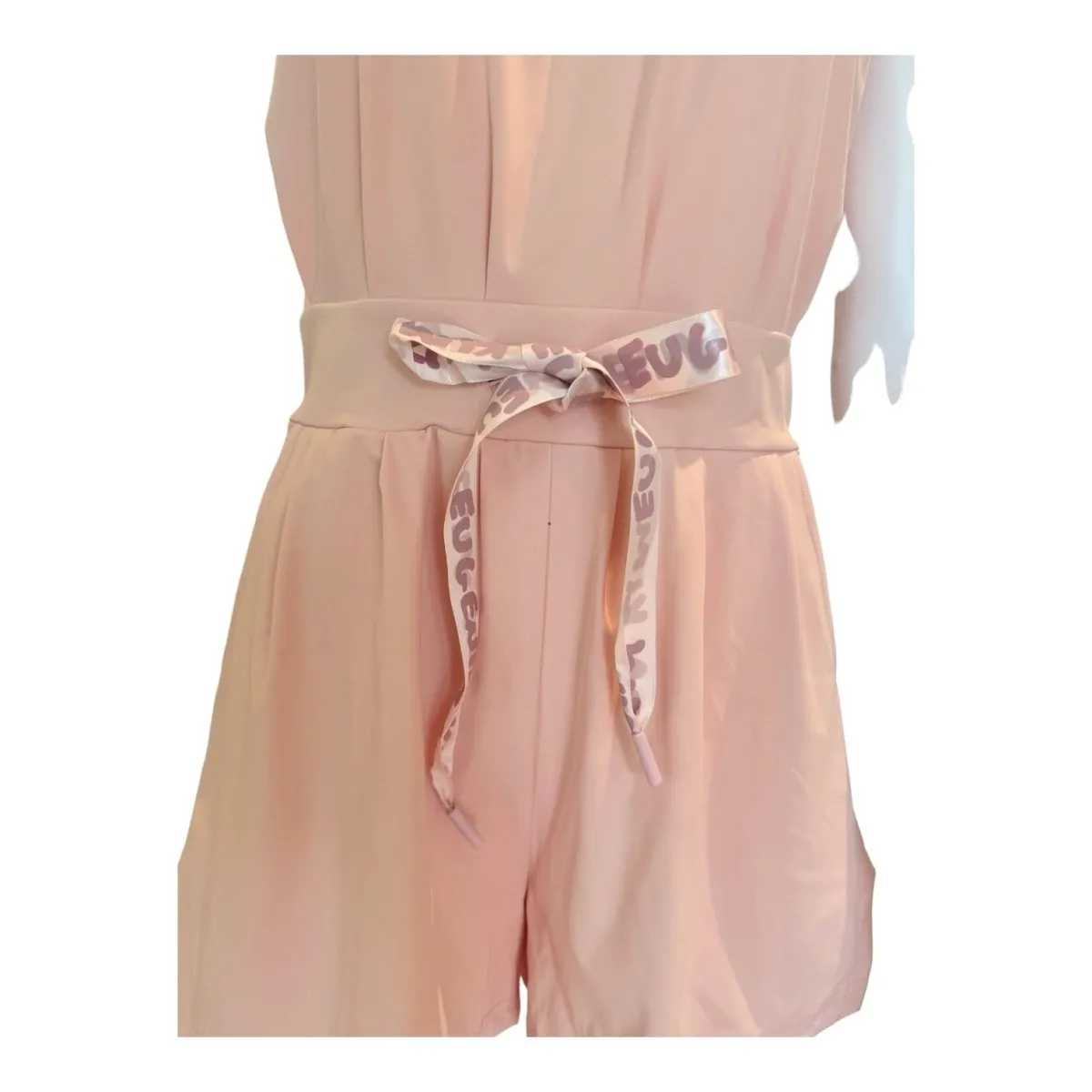 Leylah Romper | Pale Pink