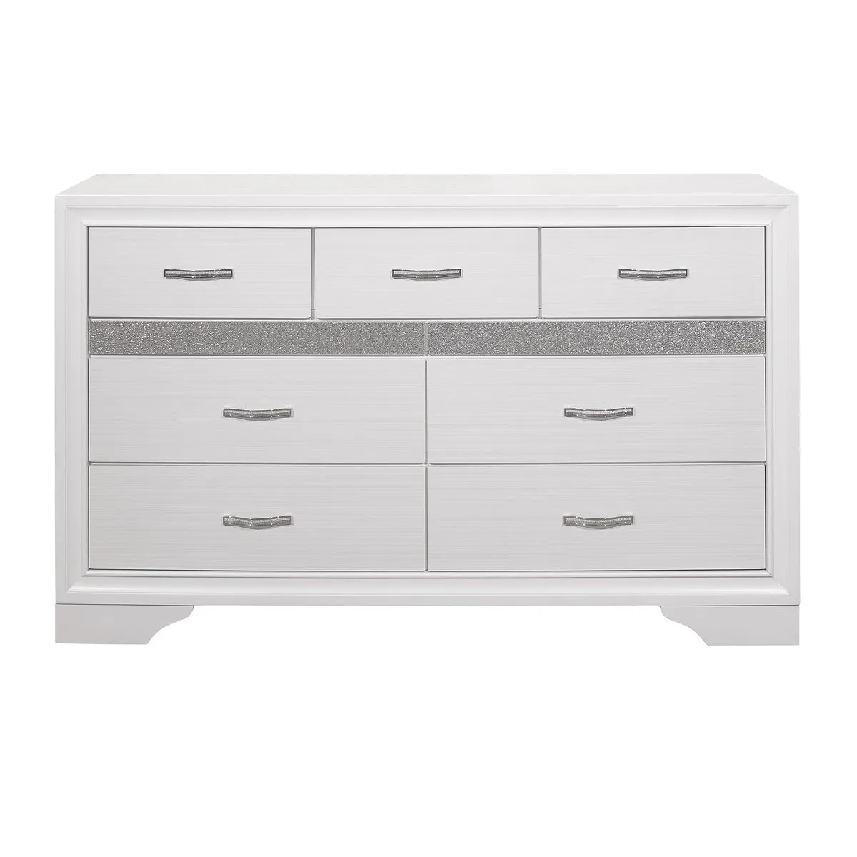 Luster White Dresser