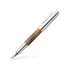 Magnum Fountain Pen, Walnut - Broad - #156383