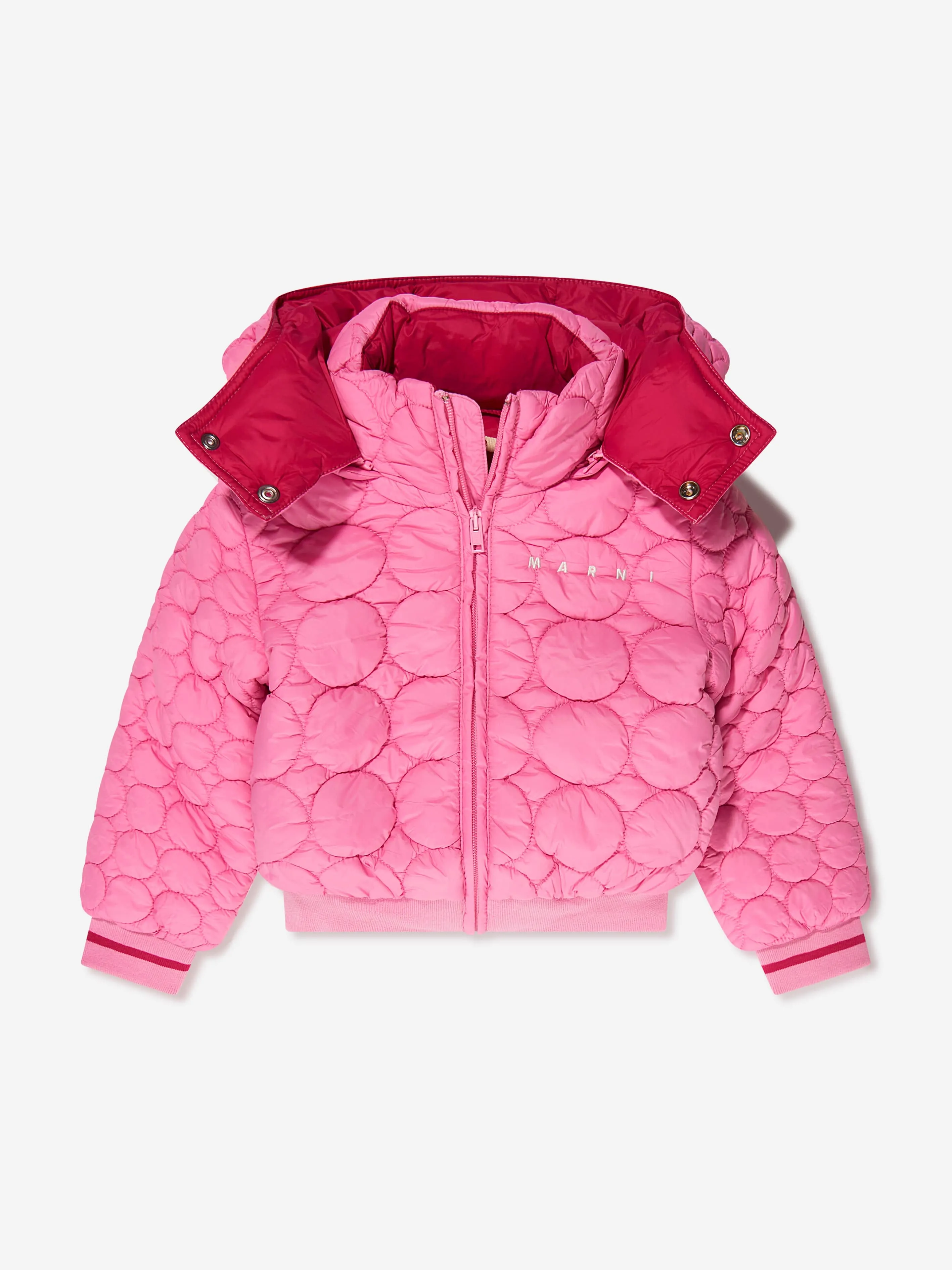 MARNI Girls Quilted Puffer Jacket