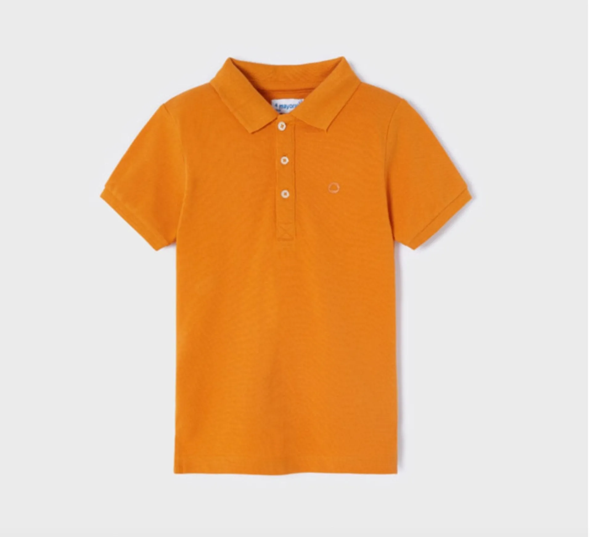 Mayoral Boys EcoFriends Orange Basic S/S Shirt