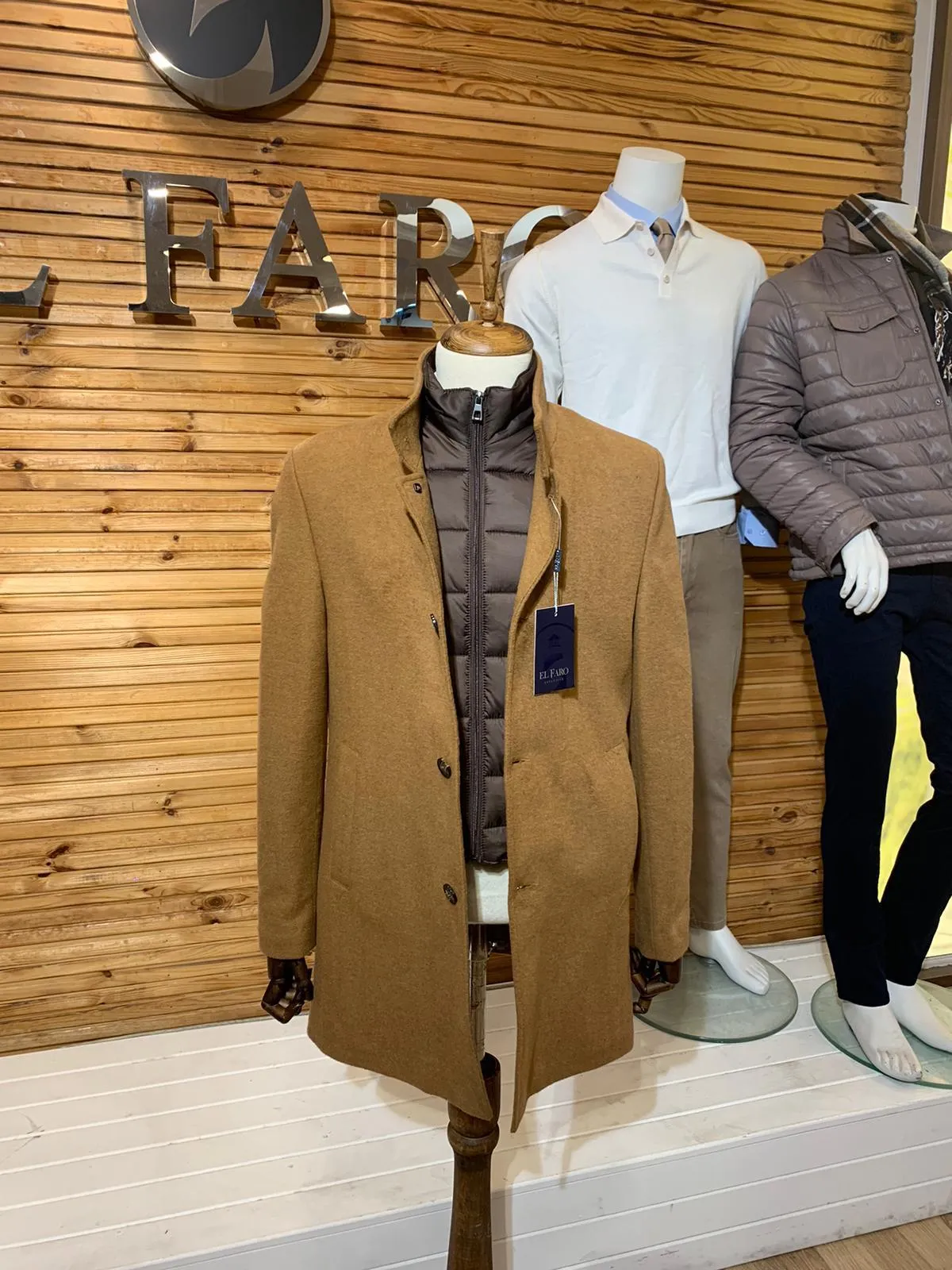 Men's Double-Collar Button Down Jacket – Stylish and Versatile | EL FARO