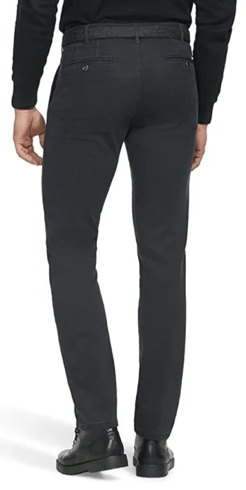 Meyer - Roma, Grey Super Stretch Trouser