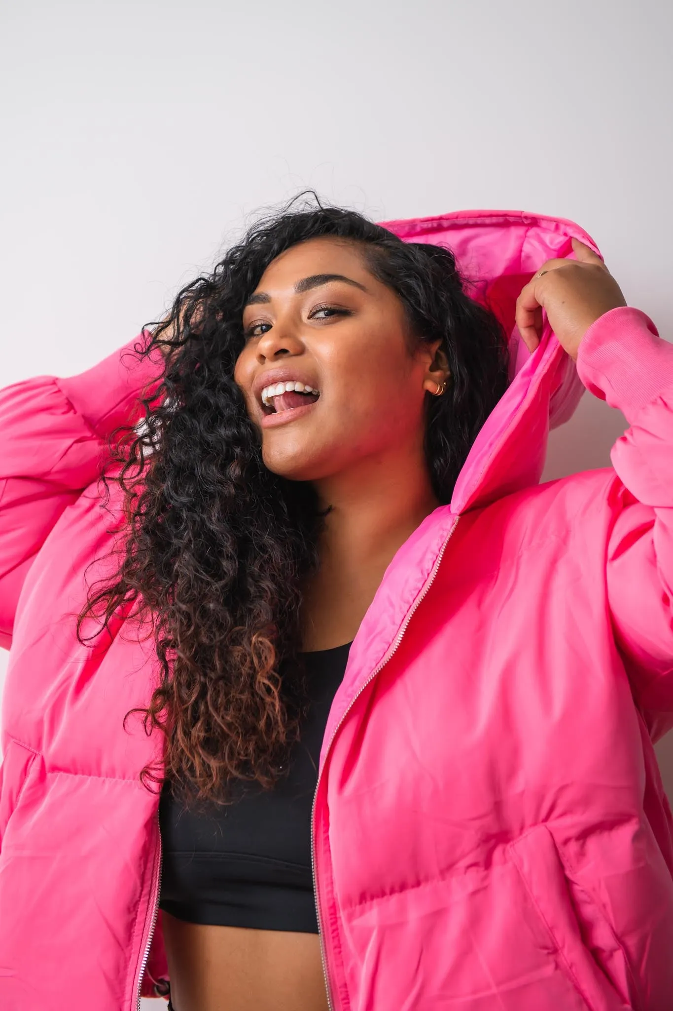 Missy Puffer jacket - Pink