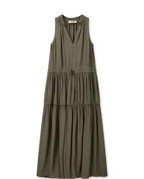 MMSabri SL Solida Dress Dusty Olive