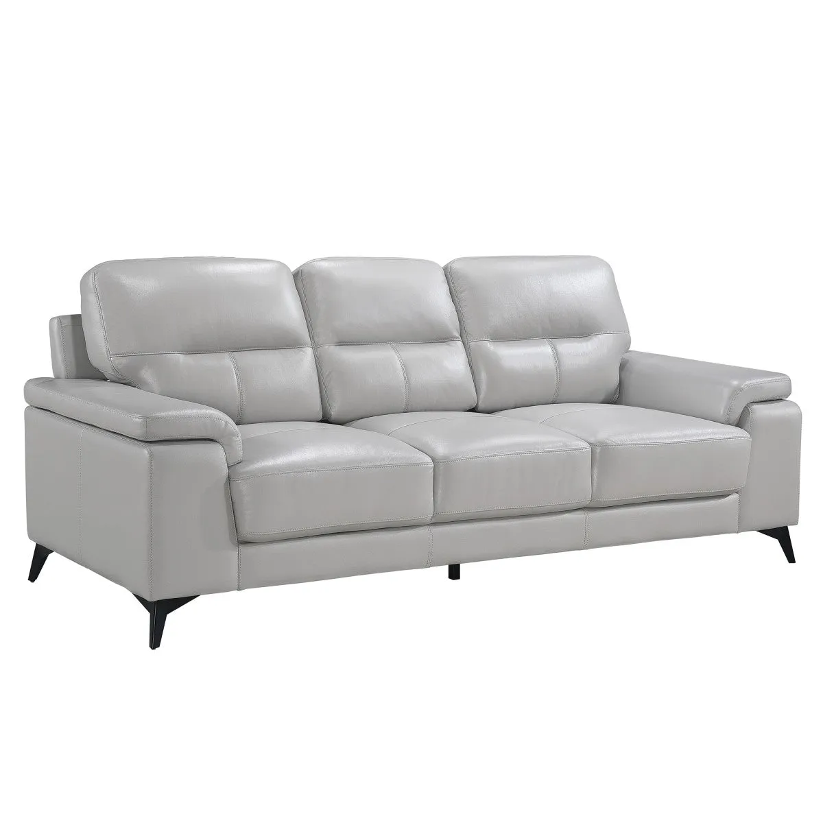 Modern Leather Plush Sofa