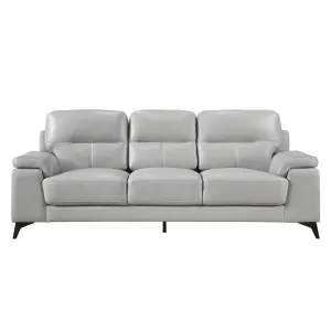 Modern Leather Plush Sofa